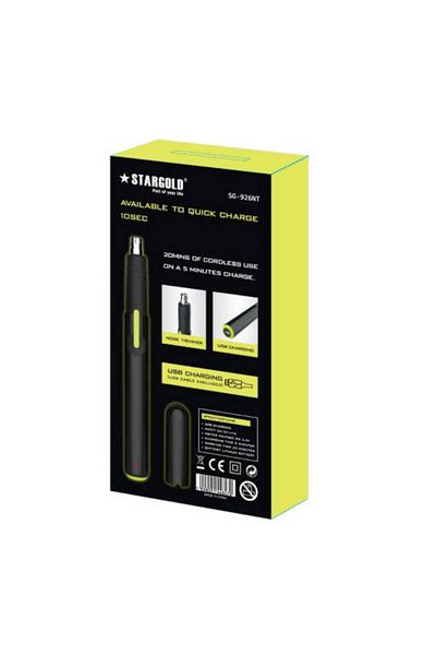 Generic STARGOLD Nose Trimmer SG-926NT – USB Rechargeable, Easy to Use, 10-Second Quick Charge