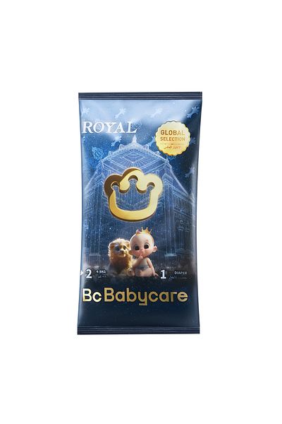 Bc Babycare Babycare - Royal Baby Diapers - Size 2 - 4-8 kg - 58 Pcs