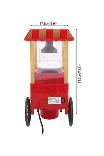 HALAMODO Electric Popcorn Maker 1200W JY17155 Red/Yellow/Black