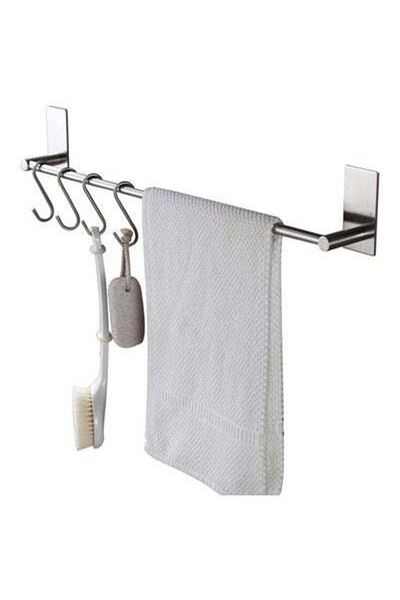 HALAMODO Stainless Steel Towel Holder Silver