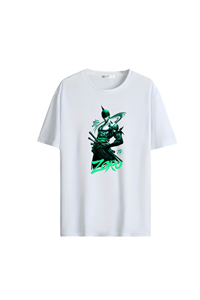 Gölge Store تي شيرت للجنسين مطبوع عليه رسوم متحركة مقاس كبير