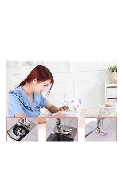 HALAMODO Multi-Stitch Sewing Machine White/Purple one sizecentimeter 111284 White/Purple