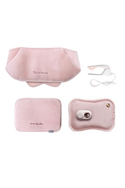 TrendiShop Electric Heating Pillow TrendiShop® with Hot Water, Menstrual or Back Pain Relief, Belt, Charger, V