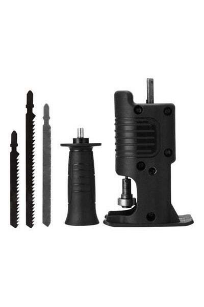 HALAMODO Portable Electric Drill Modified Reciprocating Saw Black 0.357kg