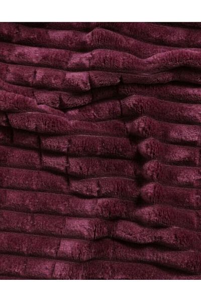 Merinos Modern Line 3 Piece Double Blanket Set Boxed 220X240 Cherry
