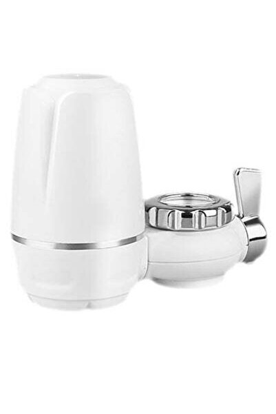 HALAMODO فلتر مياه صنبور مطبخ عالي التقنية مصنوع من الكربون النشط، أبيض/فضي، ...