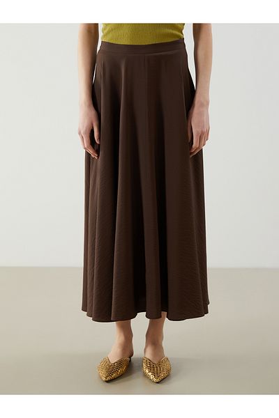LC Waikiki A-Line Skirt with Zipper at the Waist