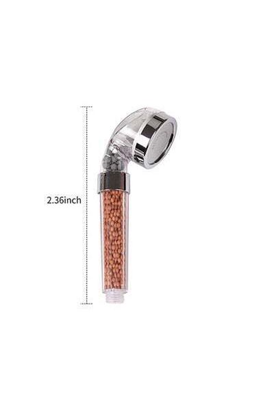 HALAMODO High Pressure Shower Head Silver 2.36inch