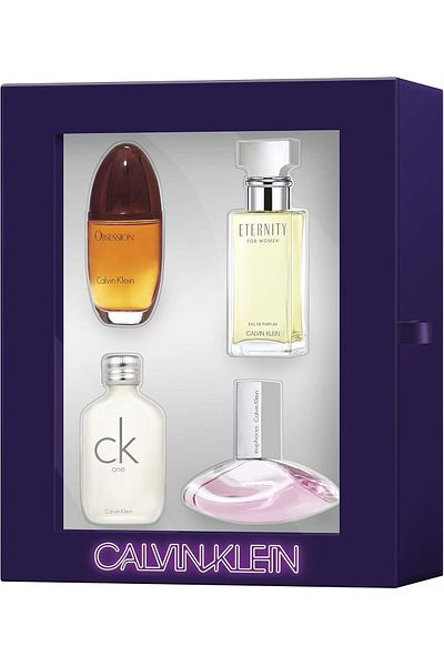 Calvin Klein One For Men Eau De Toilette, 15 ml + Ck Euphoria For Women Eau De Parfum, 15 ml + Ck Et