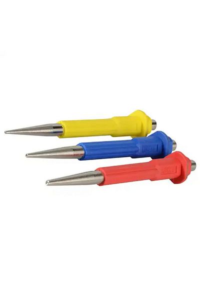 ACE 3-Piece Cushioned Grip Carbon Steel Nail Punch Set