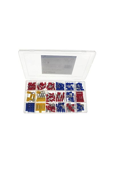Lanberg Kit with wiring terminals and insulated connectors, Lanberg 41464, 175 pieces