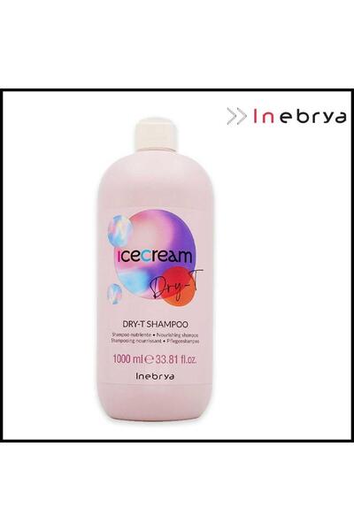 Inebrya Ice cream شامبو آيس كريم دراي-تي - شامبو مغذي 1000 مل
