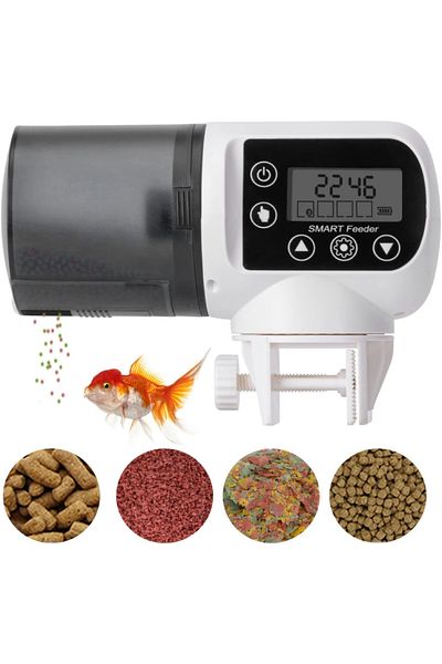 Sofia Concept SMART Aquarium Feeder Sofia CONCEPT®, Tank Capacity 200 ml, Universal, White