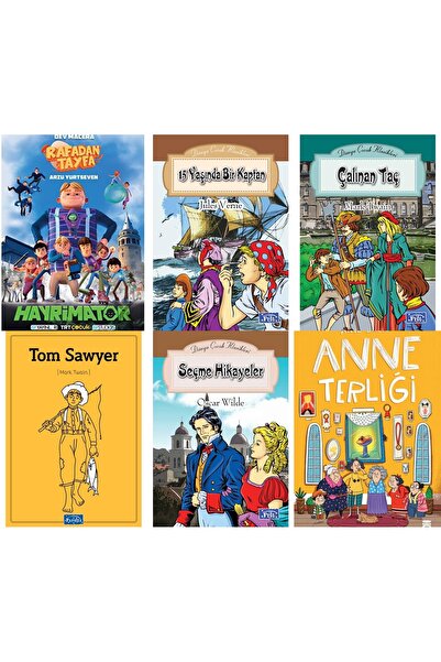 Parıltı Yayınları PARILTI YAYINLARI ORTAOKUL OKUMA SETİ RAFADAN TAYFA SET KİTABI