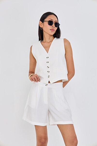 TIFFANY&TOMATO Double Paça Modal Şort