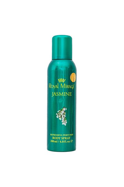 ROYAL MIRAGE Jasmine Body Spray 200 ml – Long-Lasting Floral Fragrance for Women