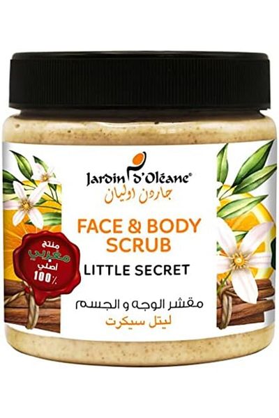 Jardin D Oleane Face & Body Scrub Little Secret 500ml