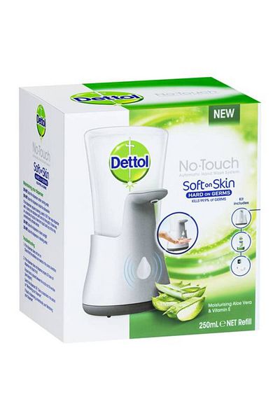 Dettol No touch Dettol liquid soap dispenser + Aloe Vera reserve 250ml