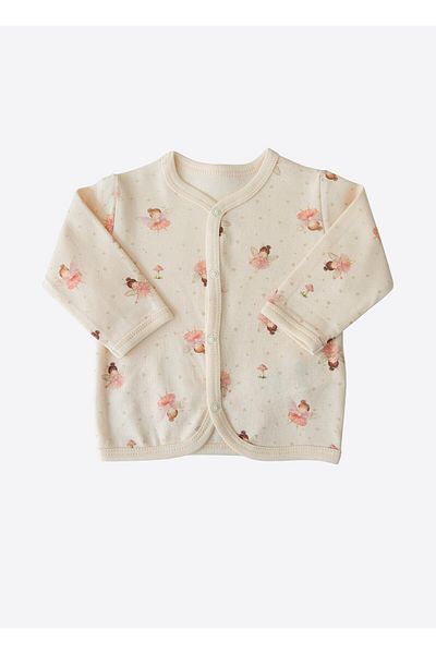 kitikate Organic Fly Front Snap Set of 2 Natural