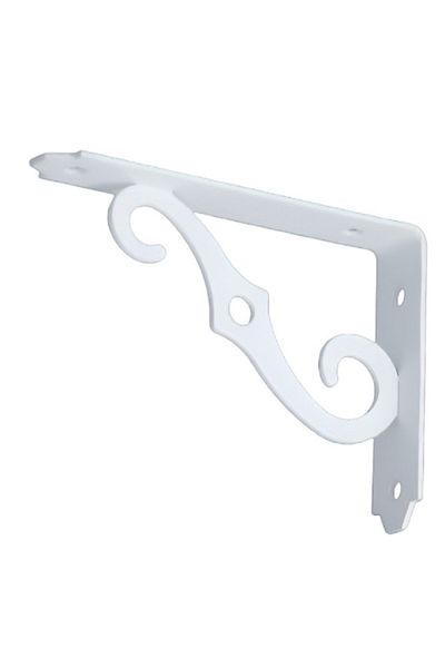ACE Ornamental Shelf Bracket White 5 x 3.5 Inch