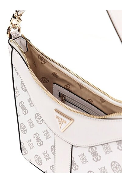 Guess Women's White Dorys Logo Shoulder Bag Women's White Shoulder Bag Hwpg9521170-Wlo