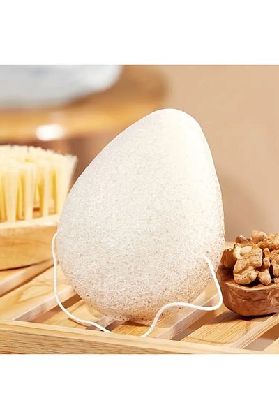 sulyra Walnut Seed Facial / Body Cleansing Moisturizing Exfoliating Sponge