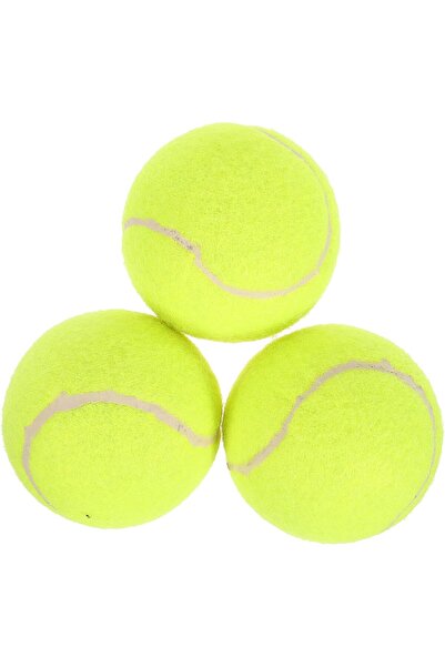 TUMBA'S Başlangıç seviyesi antreman Tenis Topu 3 Adet ( MASAJ,KEDİ,KÖPEK, ÇAM...