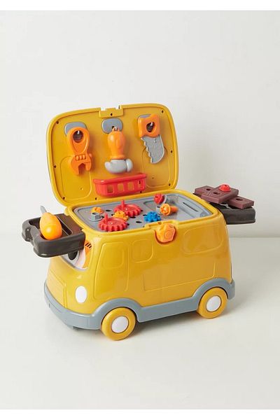 rexa Kids’ Workbench Tool Truck – Toy Vehicle & Tool Set