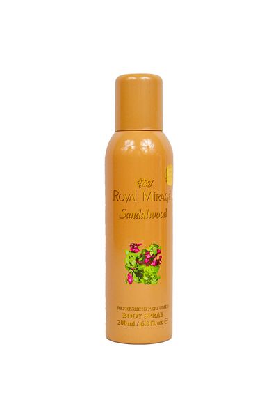 ROYAL MIRAGE Body Spray Sandalwood 200 ml