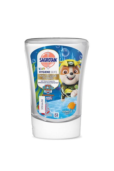 Dettol Set of 5 x Sagrotan Kids No Touch antibacterial liquid soap refill with Chamomile