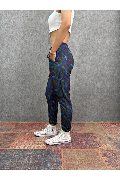 FıttingRoom Patterned Jogger with Elastic Waist and Legs