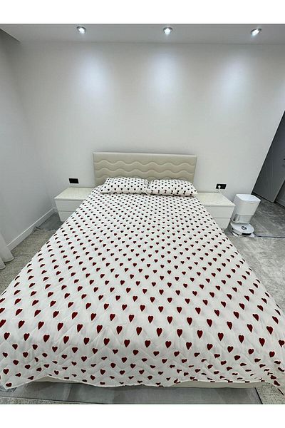 Shopyteks Single Bedspread 155X215 |   1 Pillow Case 50X70 |   Dowry Set |   Dowry Team |   Heart