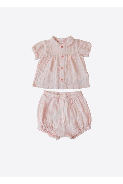kitikate Organic Rita Muslin Ball Set of 2 Pink
