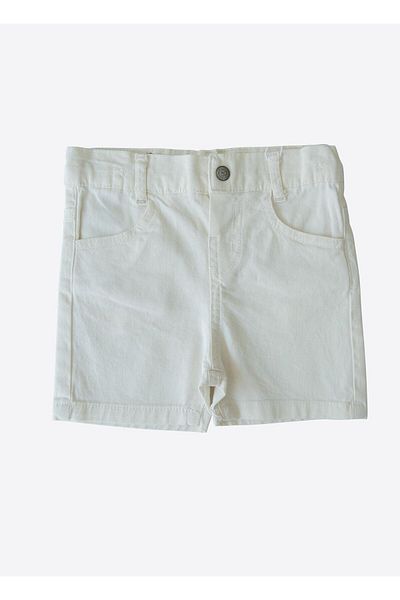 kitikate Organic Dean Shorts White