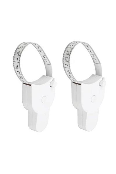 HOZRO Precise Body Measuring Tape, 2 Pieces, 150 cm/60 inches, White