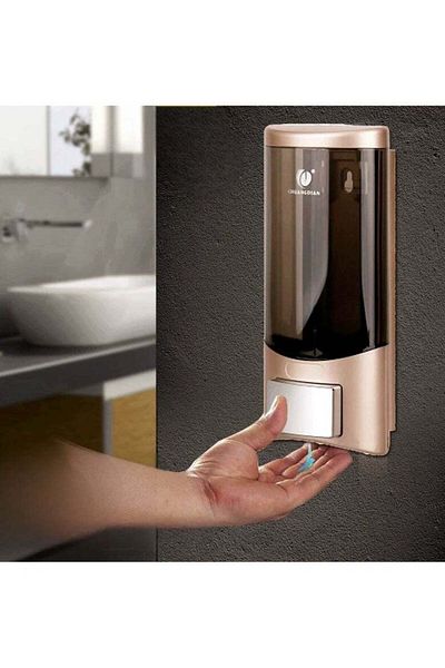 Generic Wall Mounted Manual Press Soap Dispenser