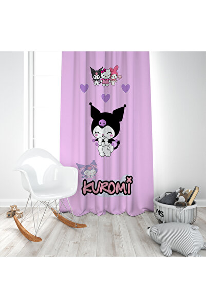 EVSEHOMES KALPLİ KUROMİ TEK KANAT FON PERDE