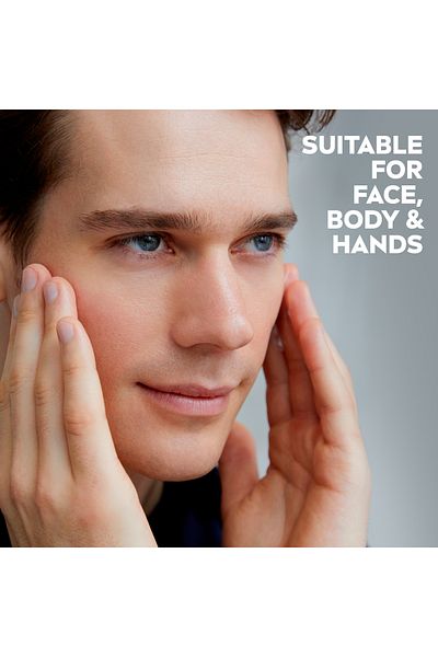 NIVEA MEN Creme, Moisturising Cream for Face, Body & Hands, Tin 150ml, Pack of 2