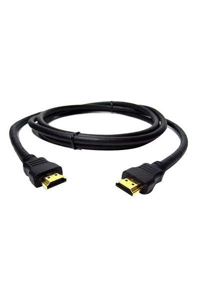 Generic HDMI to HDMI Gold Plated Connectors 1.5m Cable v1.3A black