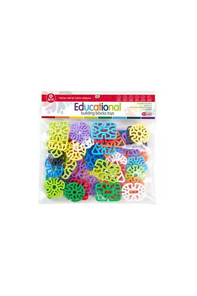 Micostore Educational Construction Set for Children, 40 Pieces, Creative Play and Learning