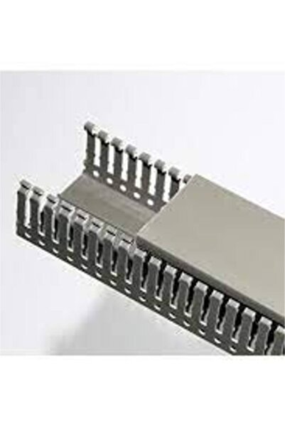 Mutlusan 25x60 Kablo Kan.(DELİKLİ)(GRİ)(2M)