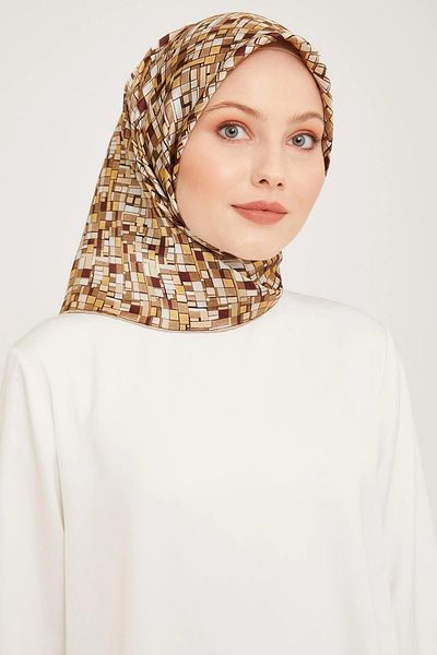 Armine Twill Silk Scarf 9004-42t