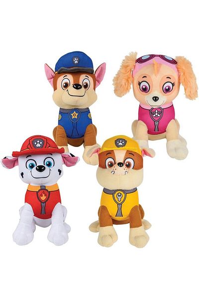 Toy Box Treasures Paw Patrol Plush Puppets Child's Doll Toy 23x15cm