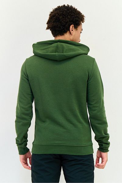 Reebok Men Sportswear Fit Long Sleeve Outdoor Sweatshirt, Green