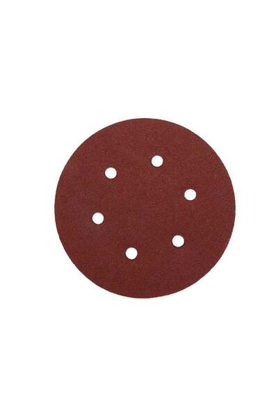 Smirdex 5 Adet 6 delikli Cırt Zımpara Kağıdı El Zımparaları Seti 150 Mm Avuç ...