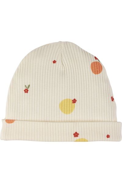 İdilbaby&Mamino İdi̇lbaby&Mamino Baby Girl 2-Pack Combed Cotton Hat