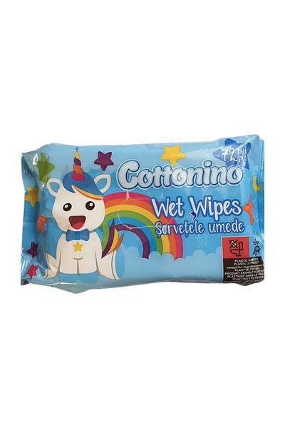 Cottonino baby wet wipes 72 pcs