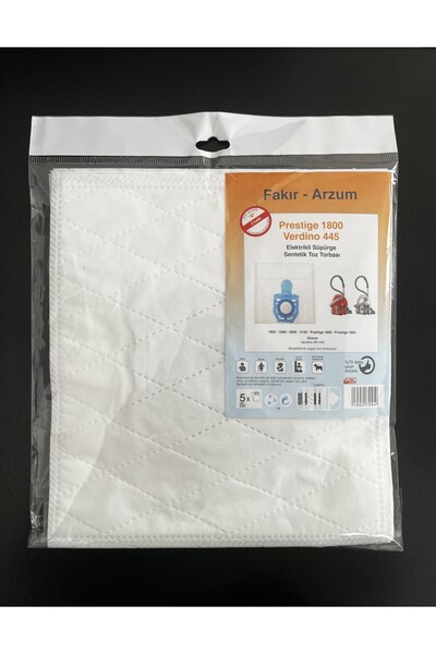 MAPABEK 5 Pcs for Fakir-Arzum Prestige 1800 - Verdino 445 Vacuum Cleaner Synt...