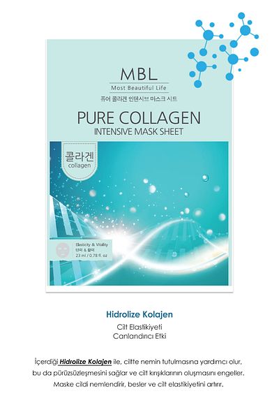 MBL Teresia Firming and Moisturizing Face Mask Containing Collagen