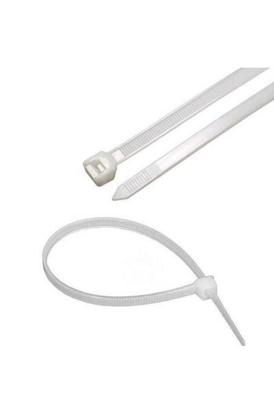 NEZADE STORE Tork White Cable Tie 3.5X140